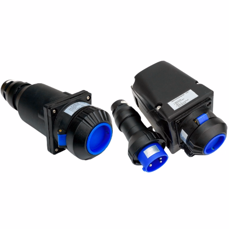 ATEX Plug and Socket 3cores 4cores 5cores 1p+N+PE Customizable 32A 16A Explosion Proof Receptacle