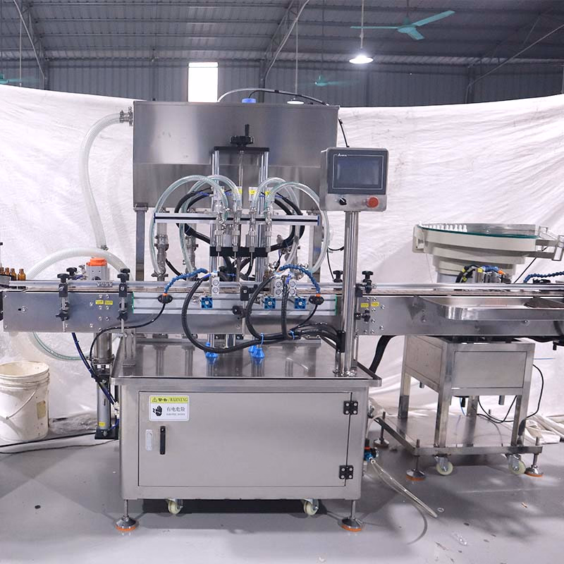 Fully Automatic Servo Body Lotion Cream Gel Shampoo Paste Cosmetics Filling Machine