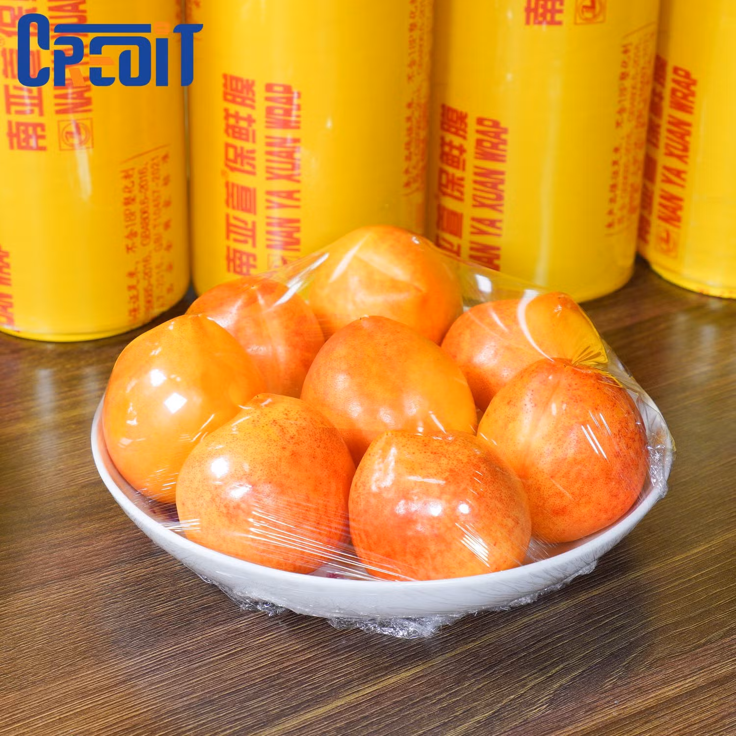 Food Grade Film 11mic PVC Cling Film for Food Grade