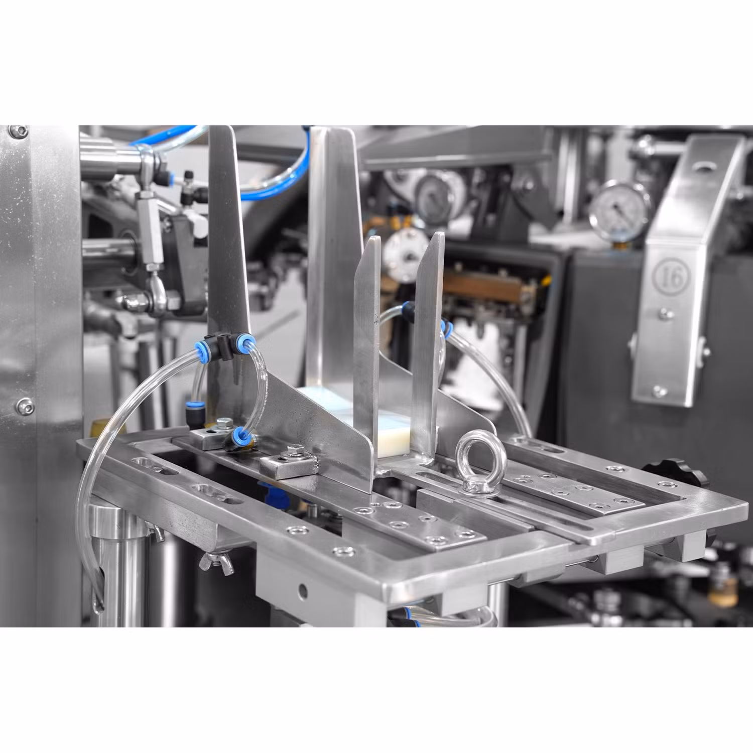 Peanut Butter/Tomato Sauce/Condiments All Servo Auto Motor Control Pre-Made Pouch Package Machine