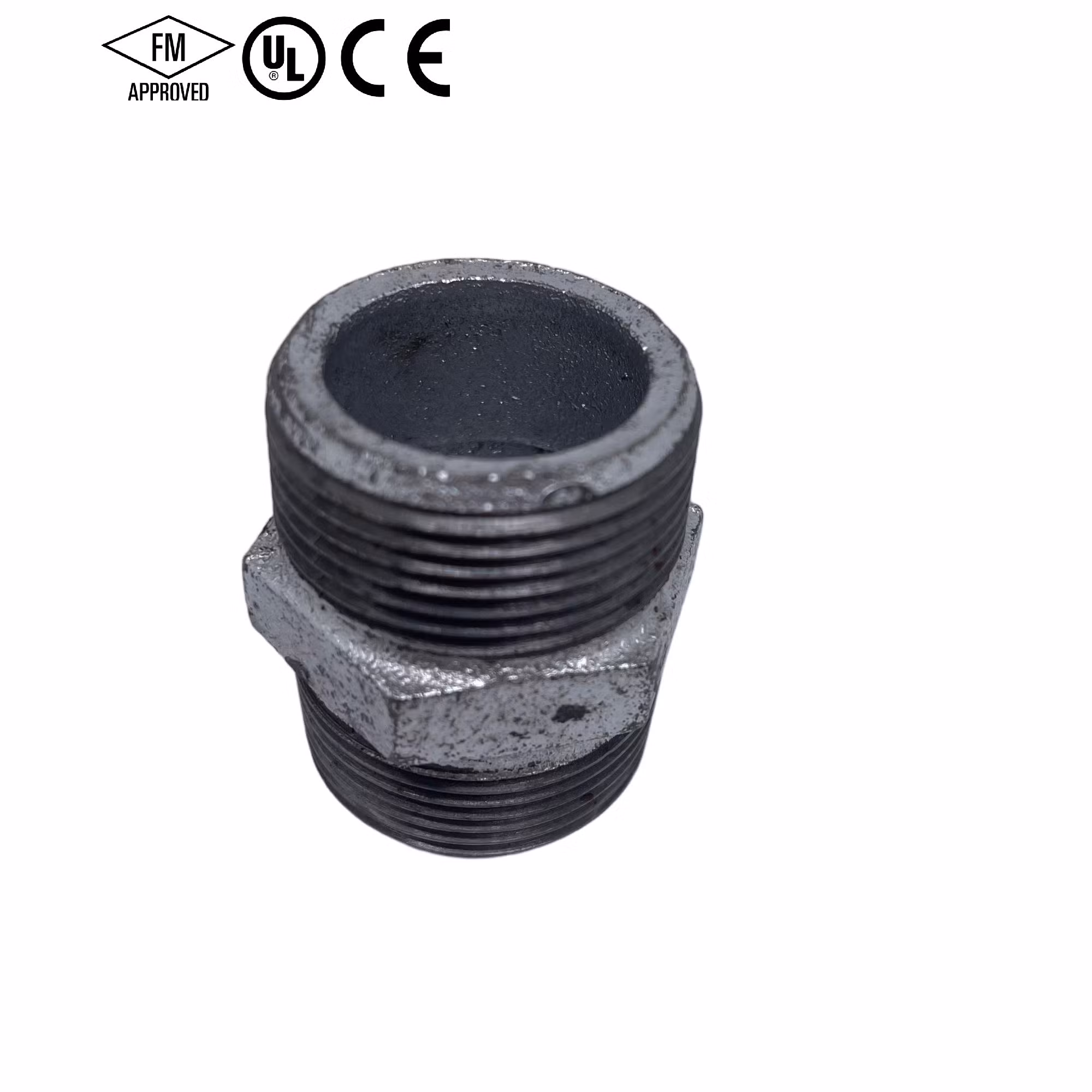Pipes Fighting Fire Sprinkler System Galvanized Threaded Malleable Iron Socket