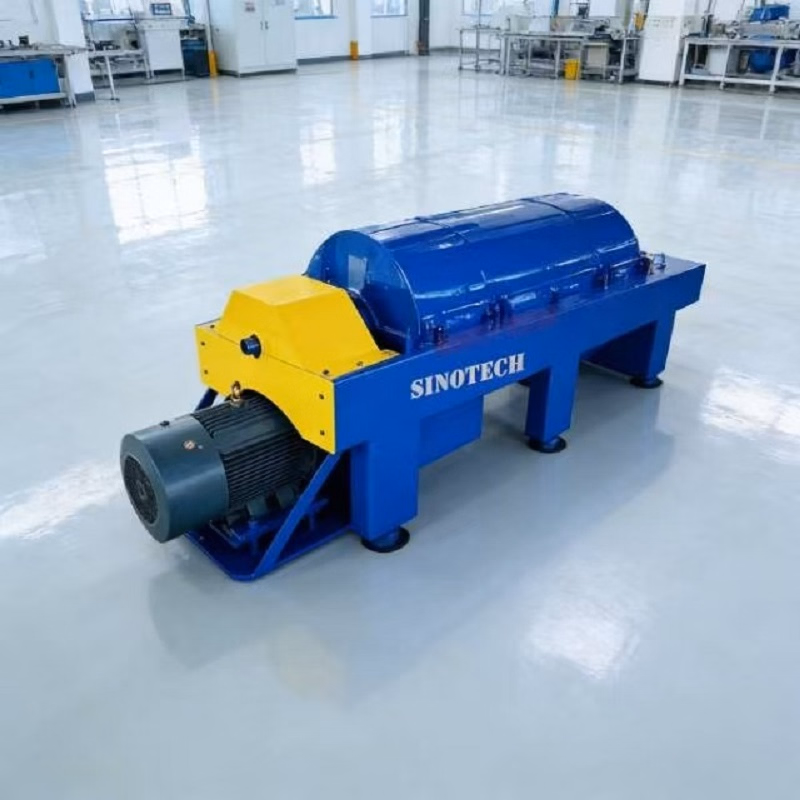 Three Phase Horizontal Decanter Centrifuge Separator for Food Industry