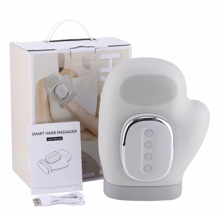 Heat Portable Cordless New Professional Mini Finger Joint Electric Mini Hand Massager