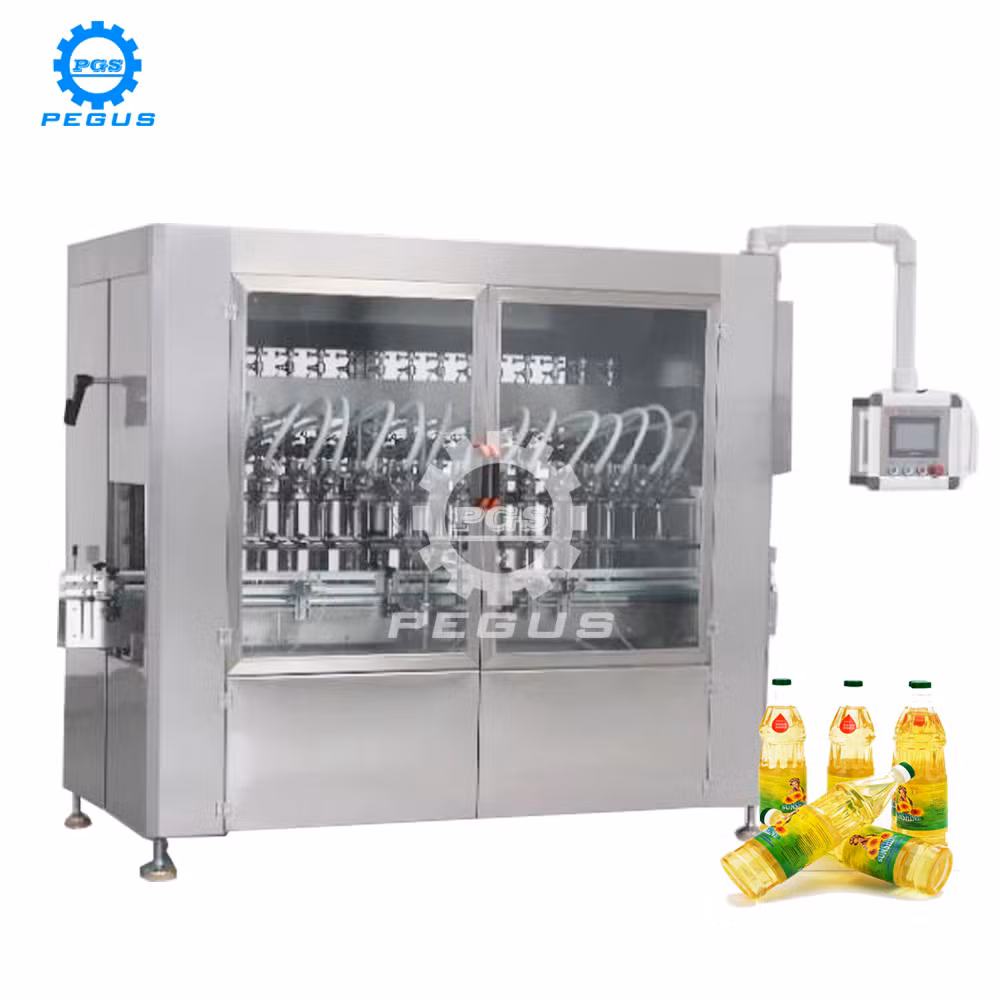 Sesame Pneumatic Filler Automatic Cooking Oil Filling Machine