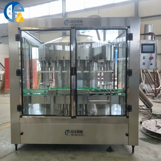 Fully Automatic Fruit Juice Tea Pet Plastic Bottling Washing Filling Capping Machine Line - Filling