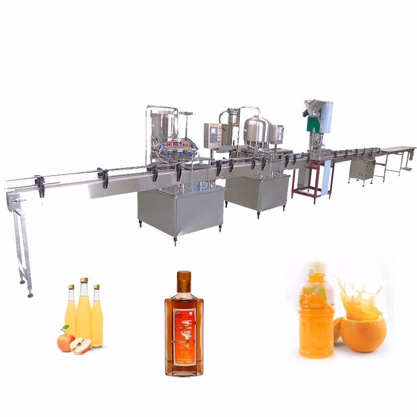 CE-Certified Wine Beverage Bottling Alcohol Red Wine Filling Production Line - Filling Production Li