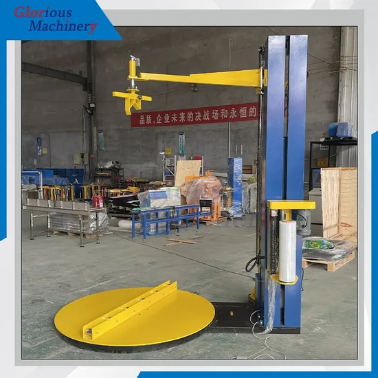 Film Line Plate Stretch Wrapper Pallet Wrapping Machine - Pallet Wrapping Machine and Film Wrapping