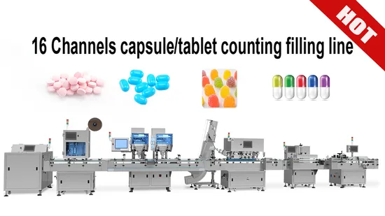 High Quality High Speed Tablet/Capsule Bottling and Packaging Line - Bottle Counting and Counting Bo